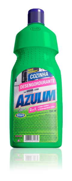 DESENGORDURANTE AZULIM AMONIAX CITRUS 750ML