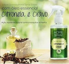 HOME SPRAY 200ML OLEO CITRONELA/CRAVO BACT/ANTIM.