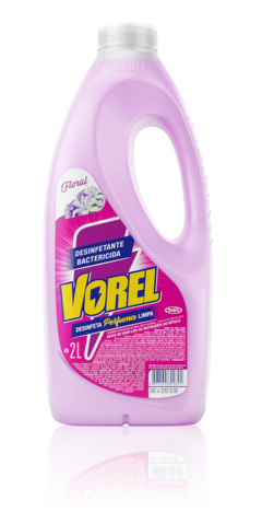 DESINFETANTE VOREL FLORAL 2LT