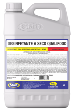 DESINFETANTE A SECO QUALIFOOD 5L