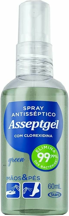 SPRAY ANTIS.ASSEPTGEL CLOREX.GREEN 60ML