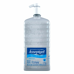 ÁLCOOL GEL 70% ASSEPTGEL CRISTAL 1,7KG C/VALV