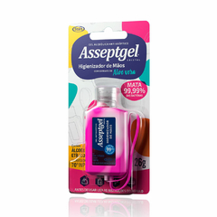 CHAVEIRO CORONA ASSSEPTGEL CRISTAL 26G C/ALCOOL GEL 70% - comprar online