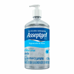 ÁLCOOL GEL 70% ASSEPTGEL CRISTAL 420G