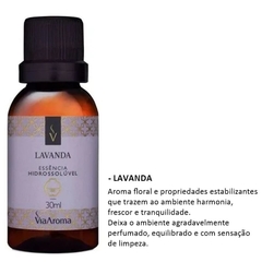 ESSENCIA HIDROSSOLUVEL 30ML LAVANDA