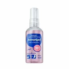 SPRAY ANTIS.ASSEPTGEL CLOREX.PINK 60ML