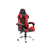 Silla Gamer Ergonómica Modelo Falkor Color Negro-Rojo DM