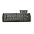 Teclado Bluetooth Inalámbrico Portatil Plegable Negro 97537