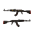 AK-47 | Linhas Vermelhas (Testada em Campo) com Crown Foil