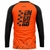 CAMISA ENDURO INFANTIL RACE MANGA LONGA - LARANJA - comprar online