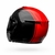 CAPACETE BELL SRT MODULAR HART LUCK JAMO BLACK RED - moratoracing