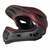 CAPACETE HIGHONE FULLFACE FECHADO BICICLETA CICLISMO VINHO/CINZA - moratoracing