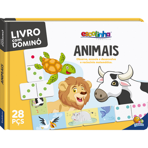 Jogo Educativo Dominó A ao Z 31 Peças Madeira Pais e Filhos – DreamToys