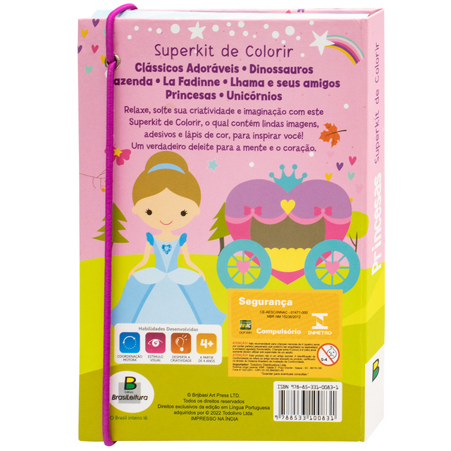 Superkit de Colorir: Princesas