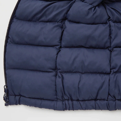 CAMPERA PUFFER UNIQLO CELESTE