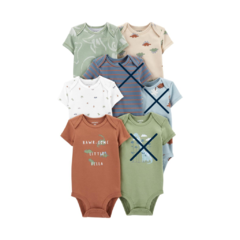 SET 4 BODIES CARTER'S "DINO" - comprar online