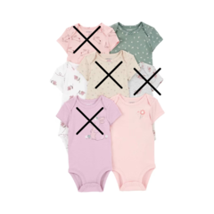 SET 3 BODIES CARTER'S "CONEJITO" - comprar online