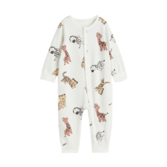 OSITO-PIJAMITA ALGODON H&M "ANIMALITOS"