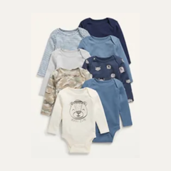 SET 4 BODIES OLD NAVY "AZULES"