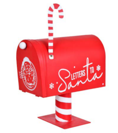 ADORNO NATALINO MAILBOX VERMELHO