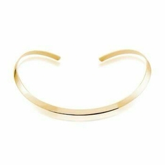 Choker Aro Rígido Banhado a Ouro 18k