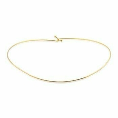 Choker Delicado com fecho Banhado a Ouro 18k