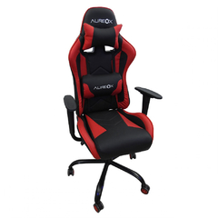 SILLA GAMER AUREOX G200 NEGRA Y ROJO - comprar online