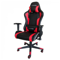 SILLA GAMER AUREOX G400 NEGRA Y ROJO