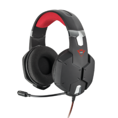 AURICULAR GAMER TRUST CARUS BLACK GXT 322