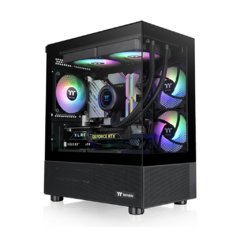 THERMALTAKE VIEW 170 MICRO CHASIS TG x2 Fan ARGB x3 Black