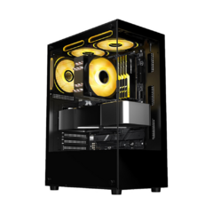 GABINETE SYX EQS11 BLACK (SIN FANES)