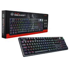 TECLADO MECANICO GAME PRO GK19M RGB NEGRO