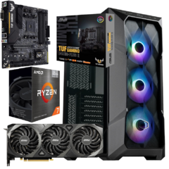 RYZEN 7 5700X3D + RTX 3090 24GB GDDR6X + 32GB DE RAM 3600MHZ DDR4