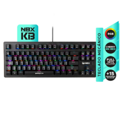 TECLADO MECANICO NBX RETROILUMINADO RGB ESPAÑOL