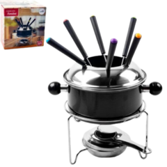 Conjunto Fondue 10 Pçs Inox 1,1l Esmaltado - comprar online