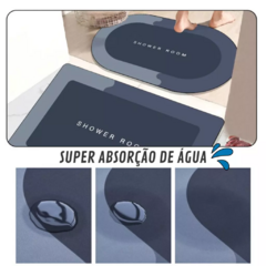 Tapete Mágico Super Absorvente Para Banheiro Anti Derrapante - comprar online