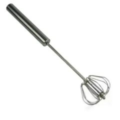 Bate Clara de Inox 28cm Giratório - comprar online