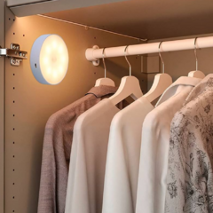 Luminária Luz Led de Armário Closet Recarregável com Sensor de Movimento