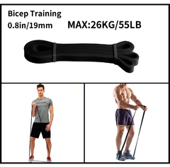 Faixa de resistência de látex para exercícios equipamento fitness - Promo Sense