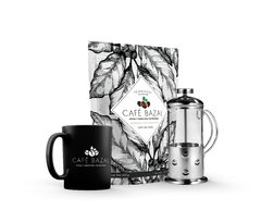 TRADICIONAL 950g + PRENSA FRANCESA 350ml + TAZA CAFETERA 240ml