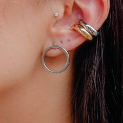 Piercing fake tubo liso