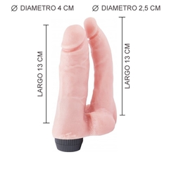 Vibrador doble penetración