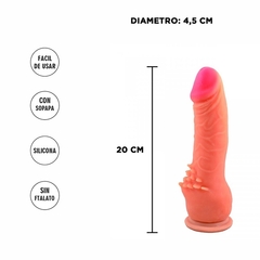 Cyber Dildo con estimulador punto G y clítoris