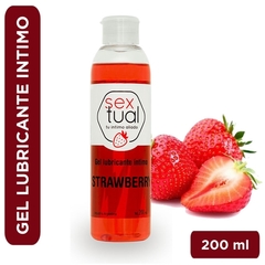 Lubricante Comestible de Frutilla de 200ml