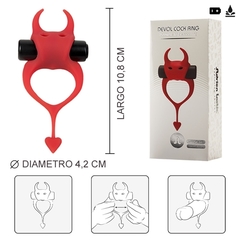 Anillo Vibrador Retardante "DEVOL"