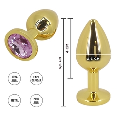 Joya Anal Dorada "SMALL 2.5cm" - comprar online