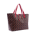 Bolsa Carmim Elis Café e Vermelho B018291 - comprar online