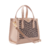 Bolsa Carmim Bege Preto B018347 - comprar online