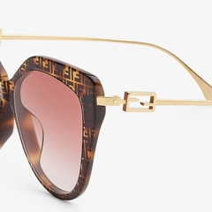 Óculos de Sol Fendi Baguette na internet