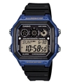 REL. CASIO DIGITAL PRETO / AZUL